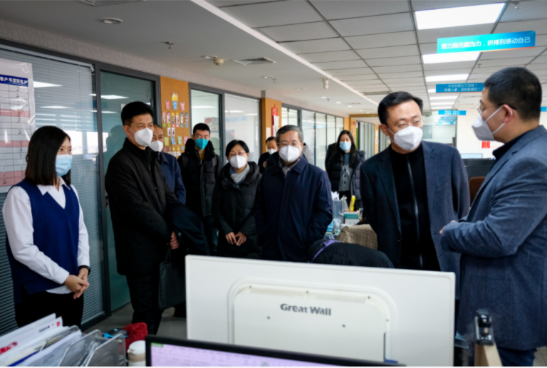 河北省商务厅厅长张泽峰一行莅临瑞诺国际视察指导工作